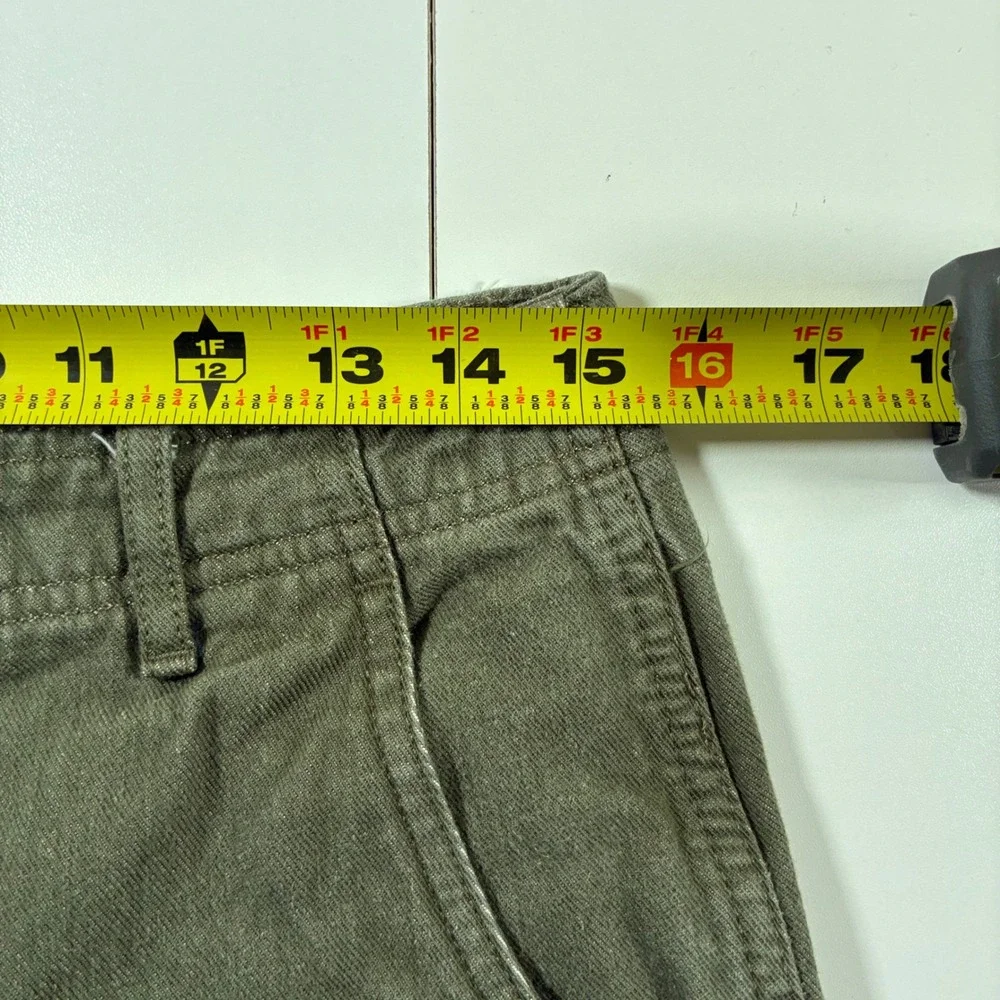 Banana Republic Tapered Surplus Cargo Pants 30x28 Vintage Green Utility Military